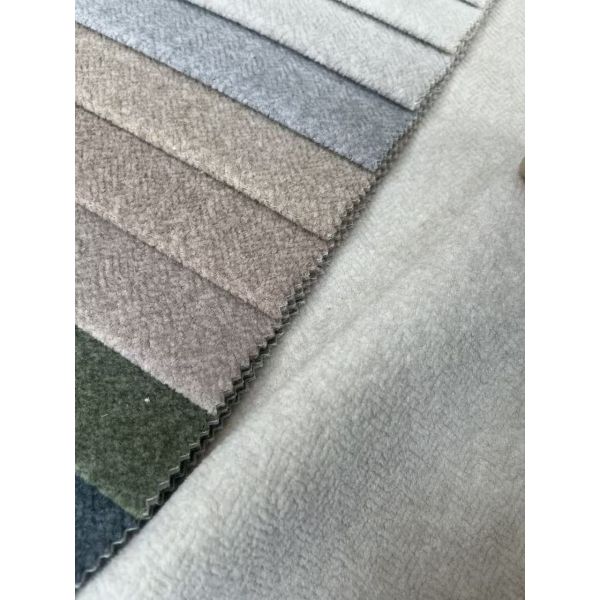 Long  pile jacquard velvet fabric for sofa