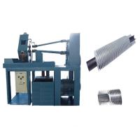 Machine en laiton de refroidissement de Finning de tube de Brone 380V de cannelure hélicoïdale de DELLOK