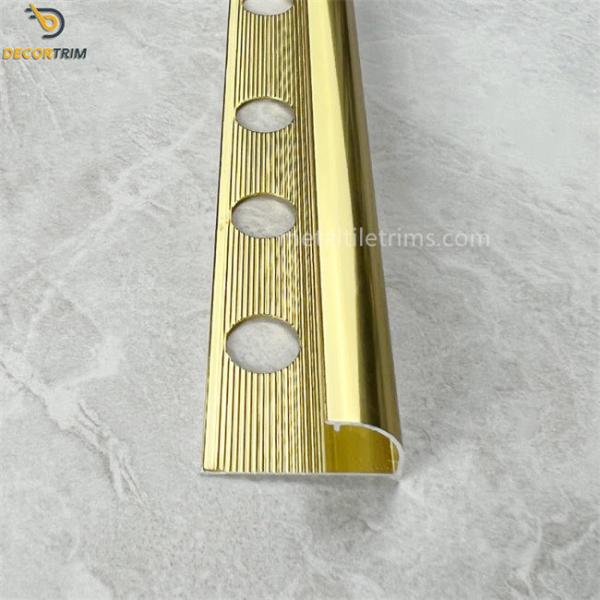 2.5m 3m Aluminium Tile Trim Flexible Corrosion Resistant