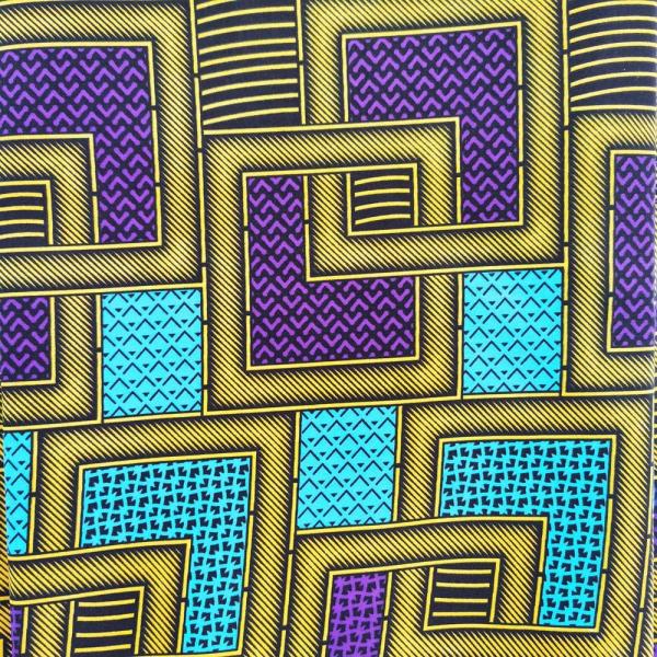 Tissu tissé en cire de coton pour les vêtements africains