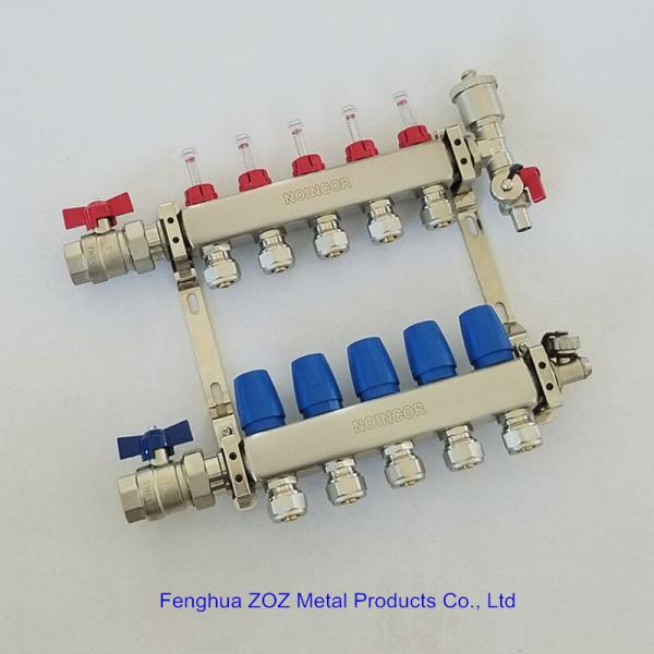 Hydronic Radiant Heat Manifold Supples, Hydronic PEX Tubing Radiant  Floor Heating Manifold