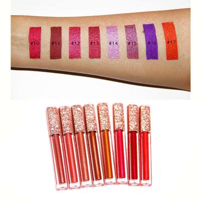 Waterproof Nude Vegan High Pigment Glossy Liquid Lipstick