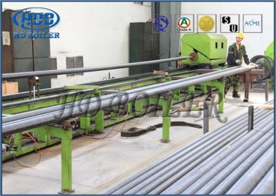 Material do tubo de pinça de caldeira espiral economizador tipo H para usinas de energia a carvão