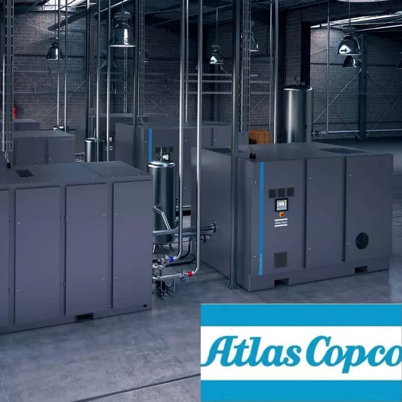 G15FF 20 Hp Rotary Screw Air Compressor 15kW 8.5 Bar With Integrated Dryer Filter