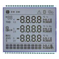 Compteur d'énergie électrique LCD, écran LCD à segments pour 86 compteurs d'énergie électrique triphasés multifonctionnels