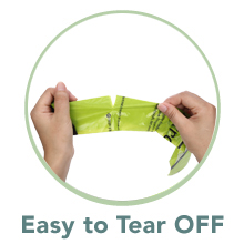 Earth Friendly 4 Rolls Refills Compostable Doggie Bag Poop,Super Thick And Leak-Proof corn starch compostable bio eco