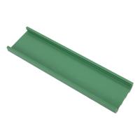 Green Abs Edging Strip Red PVC Trim Strip Channel Extrusion Customized Size Plastic Profiles Customized