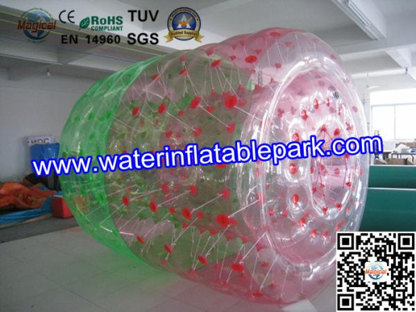 Rental Business Funny Water Park Inflatable Water Roller Balls In Europe