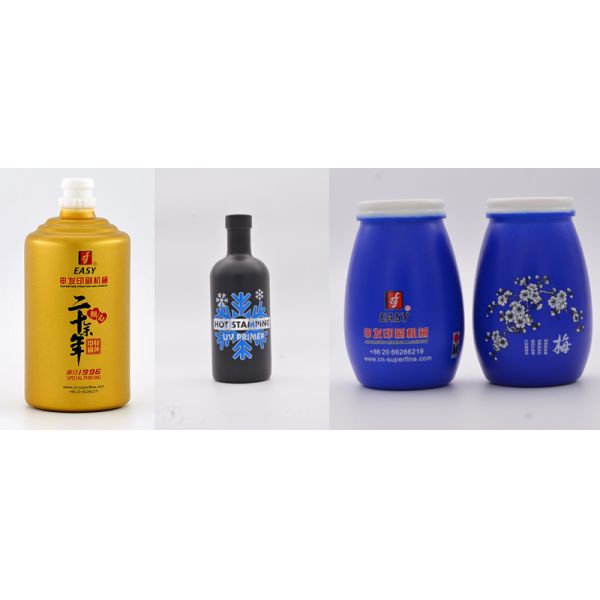 Semi-automatic Silk Screen Printing Machine SF-400 with 1200PCS/Hr Speed and 1Station for Round Plastic Bottles