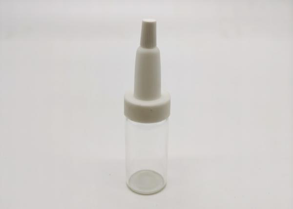 Pearl luster Amber Color 10ml Glass Cosmetic Bottle