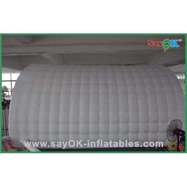 Inflatable Yard Tent White Inflatable Event Air Tent , Customized Inflatable Tunnel Outwell Air Tent
