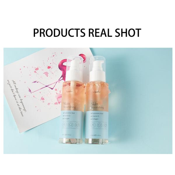 Vitamine C d'ODM Rose Petals Essence Face Serum pour la peau encline d'acné sensible