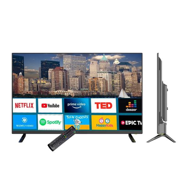 Televisión LED inteligente de 55 pulgadas 4K UHD con Android 11.0 1.5 + 8G