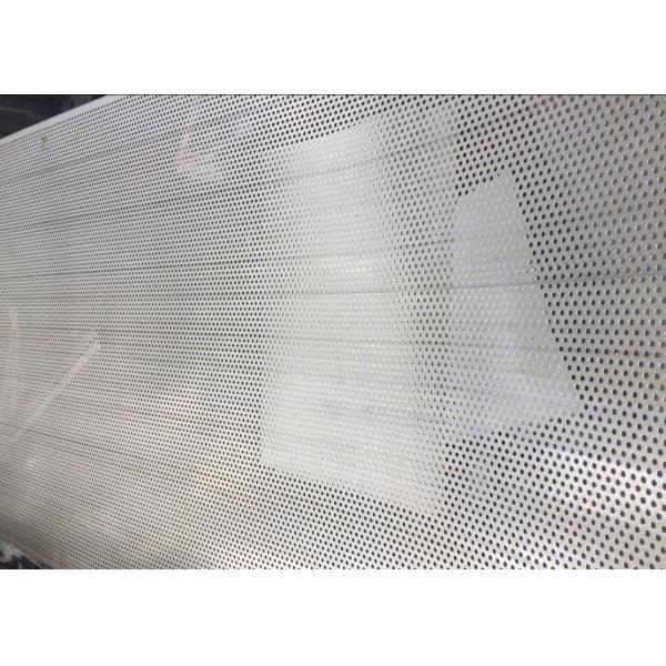 304 trou rond de 316 microns décoratif ont poinçonné la feuille perforée d'acier inoxydable de 3mm