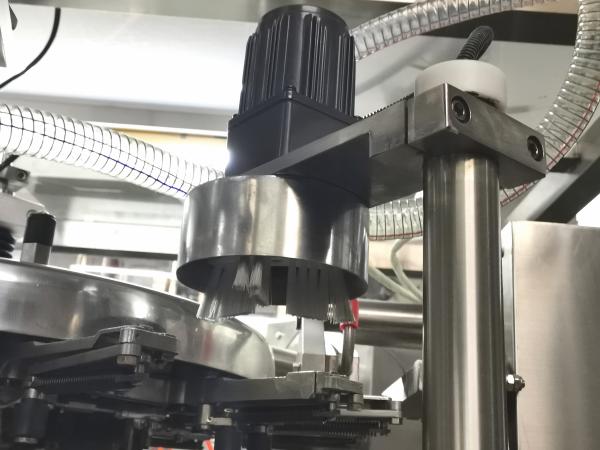 Sistema da embalagem do pó do saco da posição do enchimento do eixo helicoidal com transporte de parafuso
