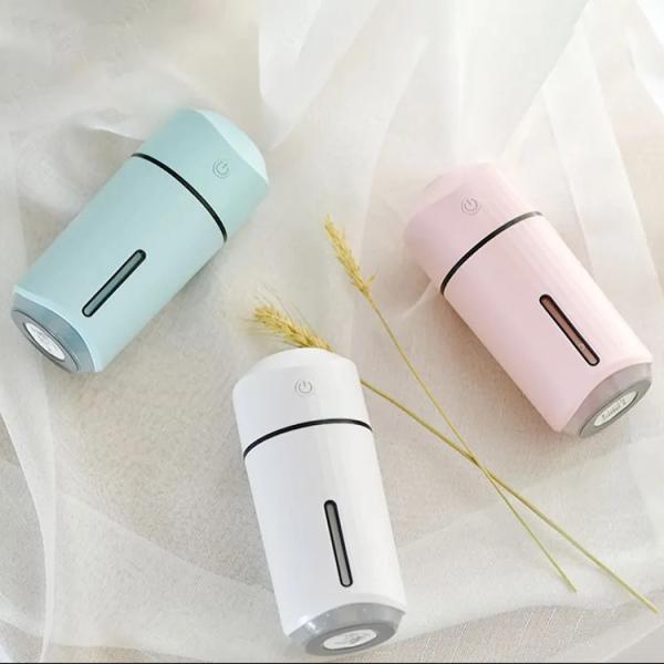 Grátis 320ML Mini Humidificador de Ar Portátil Nebulizer de Neblina Frio Silicone Seal Design USB Umidificadores de Ar Ultrassônicos