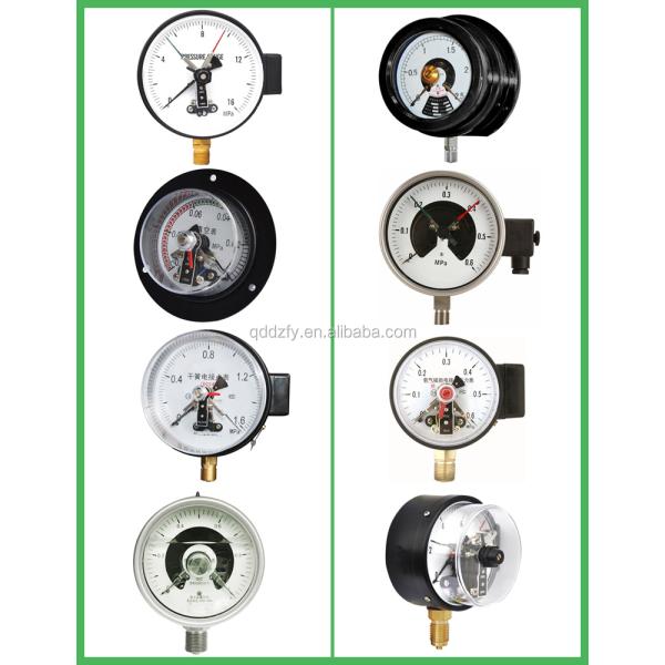 60mm Hydraulic Jack Pressure Gauge Manometer With Back Flange