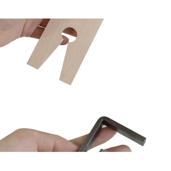 Multi Purpose Handmade Jewelry Tools Auxiliary Wood Clamp Holder