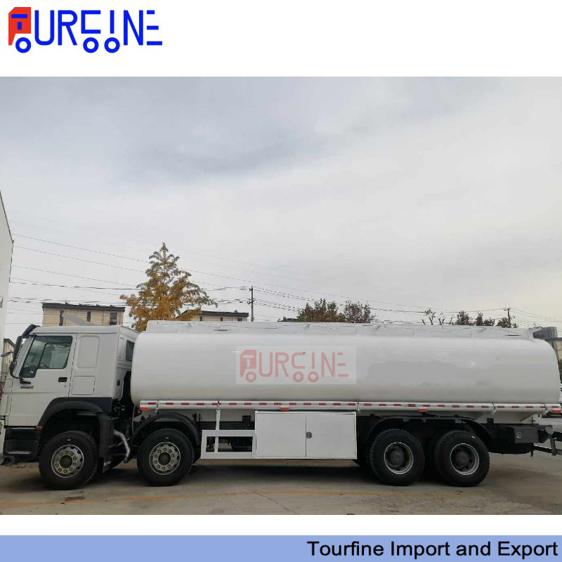 35000L HOWO 8x4 Diesel Fuel Tanker Truck Oil Bowser Truck for Africa Fuel Transport