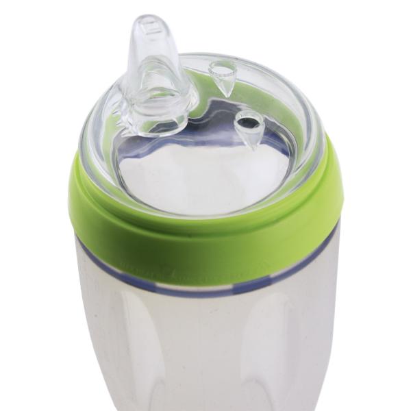 BPA Free Baby Self Feed Bottle Fall Resistant Water Milk Feeding Bottle 9oz