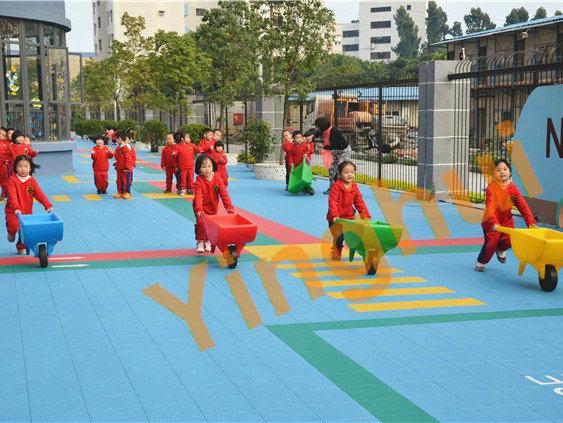 Modular Suspension Outdoor Basketball Courts Plastic Flooring Mini Football Futsal Court Sports Flooring Tiles Pickleball