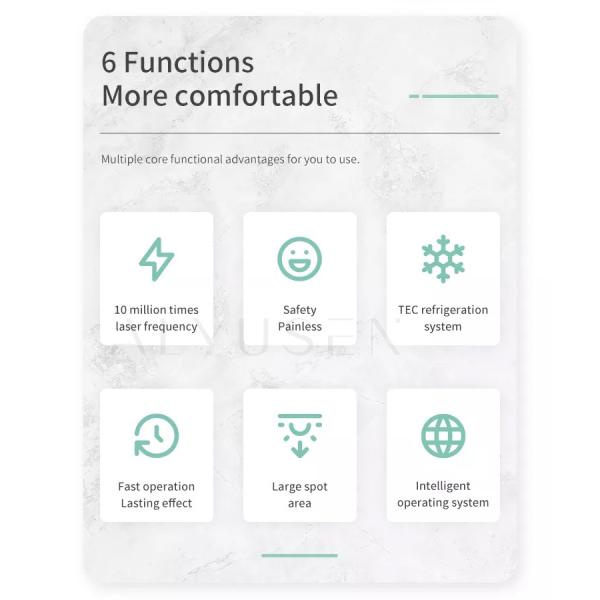 experiencia de la máquina del retiro del pelo del laser 808nm, cómoda y sin dolor del pelo del retiro