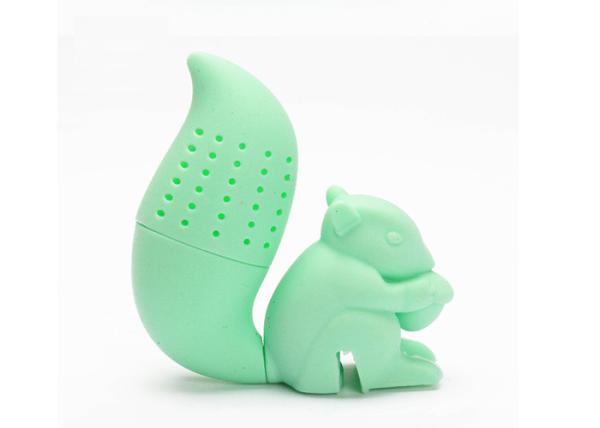 BPA Free Lovely Reusable Squirrel Animals Shape Loose Leaf Tea Infuser Steeper