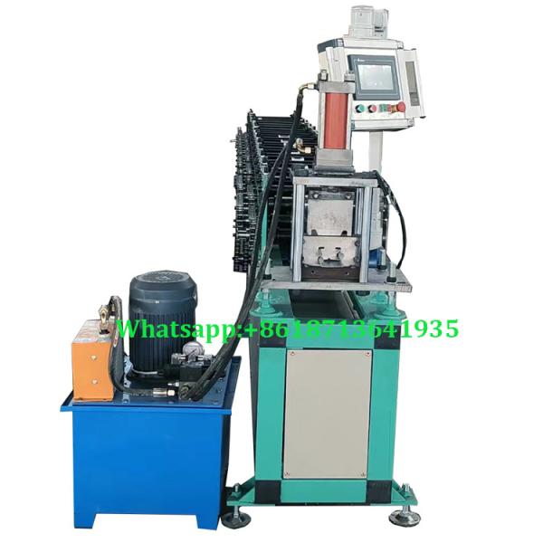 Mm形作るガイド・レールのローラー シャッター ドア トラック ロール自動機械を0.8-1.0