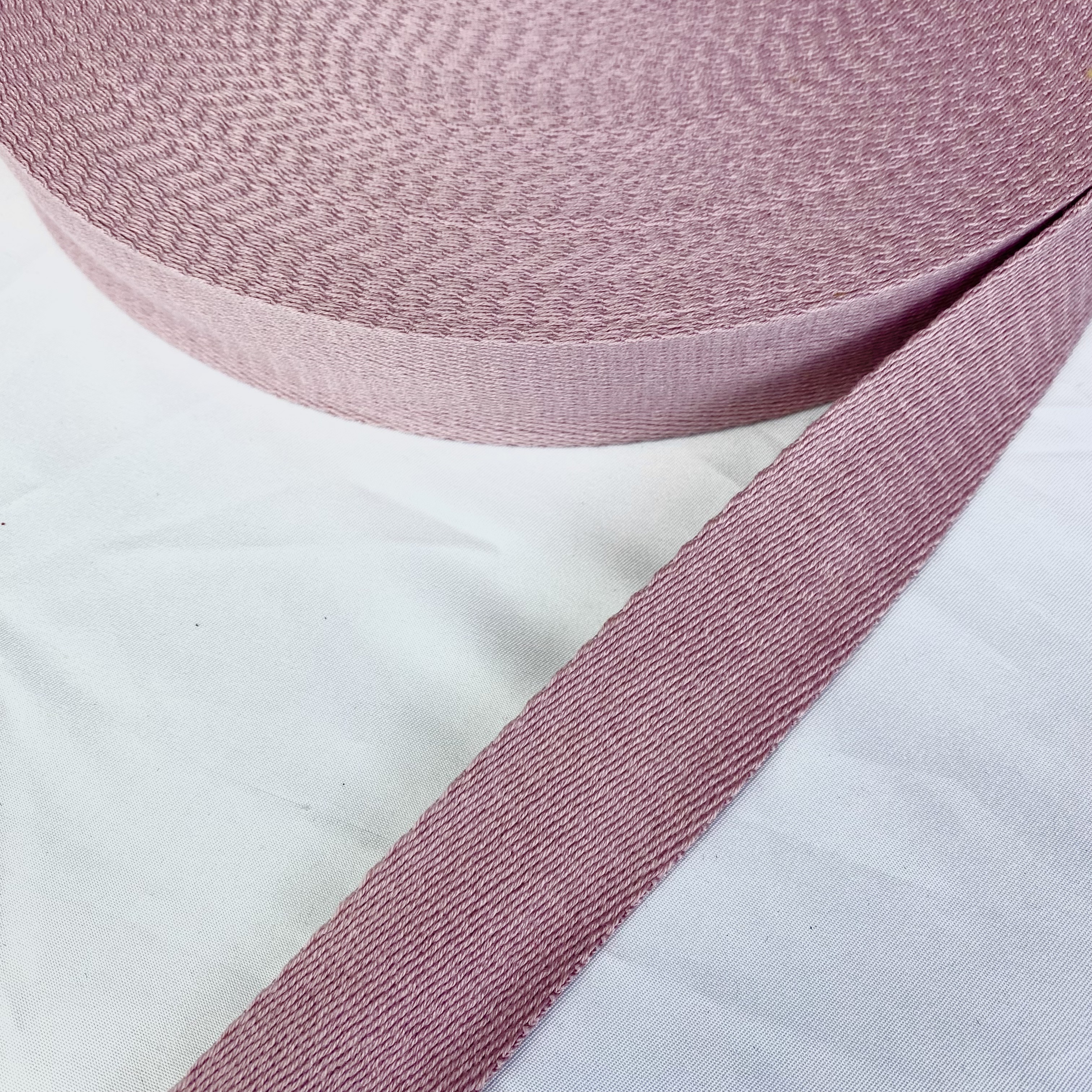 Thickened polyester-cotton webbing Various colors Backpack strap Belt Handbag strap
