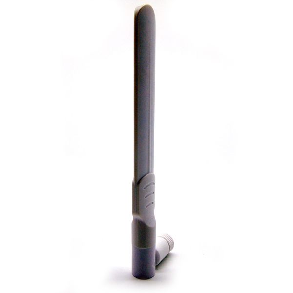 Ruggedized Right-Angle LOT LoRa/LPWAN Rubber Duck Dipole Antenna 868 MHz for Connectors for IoT Router with 3.0dBi Gain