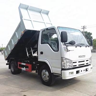 Chassi ISUZU Pequeno caminhão 5Tons 6Tons Mini Tipper Truck 4X2 Cargo Truck Light com preço de fábrica