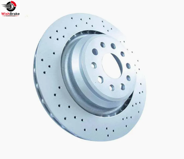 Custom Drilled & Slotted Works Modified Brake Discs For Racing Car Brake System Parts Slotted And Drilled Disc Brake Rotor For Toyota Camry OEM 4351206060 High-Quality Car Brake Disc