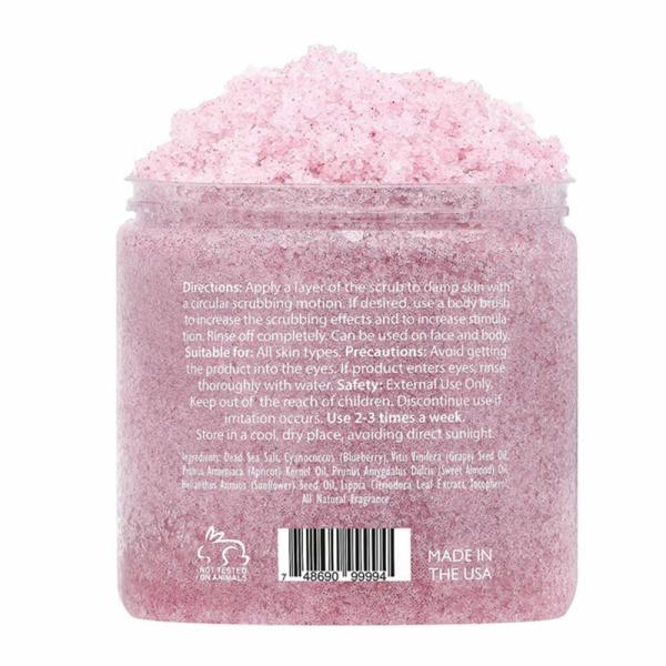 Blueberry Skin Care Body Scrub , Detoxifying Lightening Body Scrub Fit All Skin