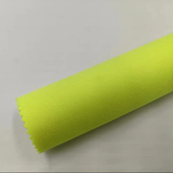 Lime 1000D Nylon Fabric Cordura 0.9mm Thickness Excellent Water Repellency