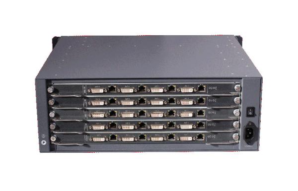 Black Hybrid Video Matrix Switch Box For Surveillance Solution 1920x1080P Full HD