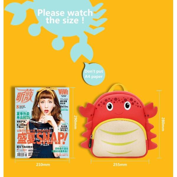 Large Fancy Cartoon Personalized Kids Backpacks School Customized