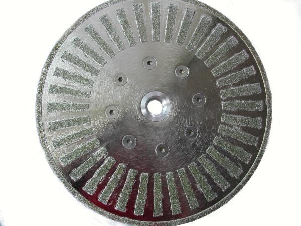 Continuous Rim Circular Saw Stone Blade , Diamond Saw Blades For Stone