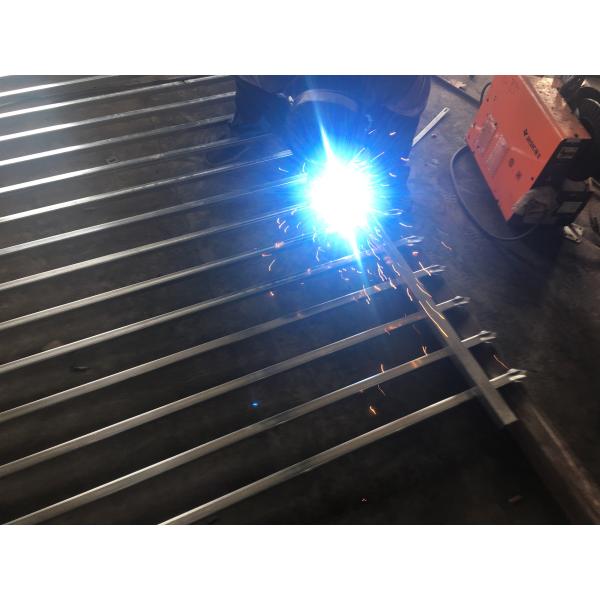 Tubular steel ornamental garden Hercules Fence 1200mm height x 2450mm width Stain Interpon Powder