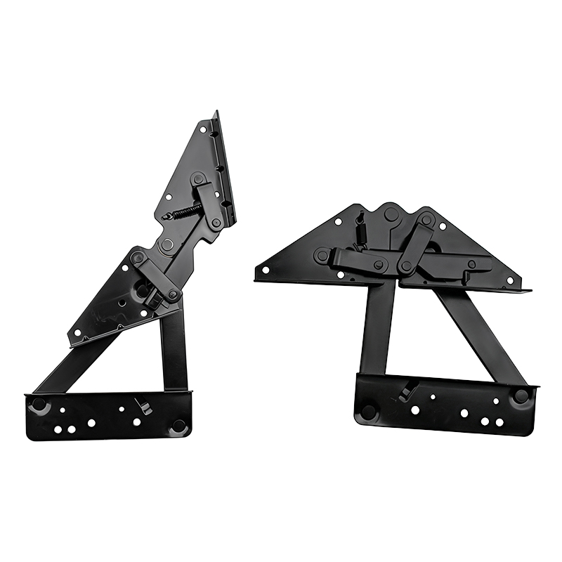 Multifunctional Sofa Hinge Fittings Heavy-Duty Solid Iron Adjustable Backrest Folding Sofa Bed Mechanism