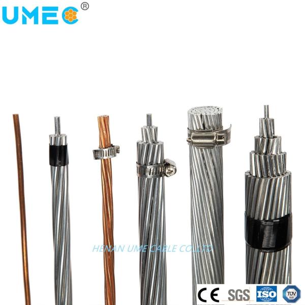 Arame redondo nu AAC AaaCondutor Material isolante nu 16cm2 até 1250cm2
