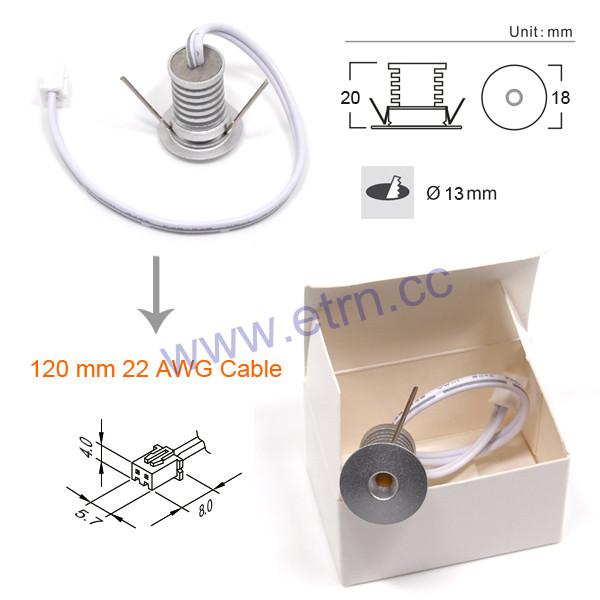 ETRN NEW 1Wx6 Dimmable MINI LED Downlights Cabinet Ceiling Light Spotlights stair lights
