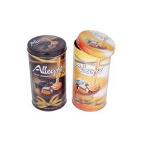 Aerossol Tin Can Empty Gallon Round do café do folha de Flandres do metal com tampa