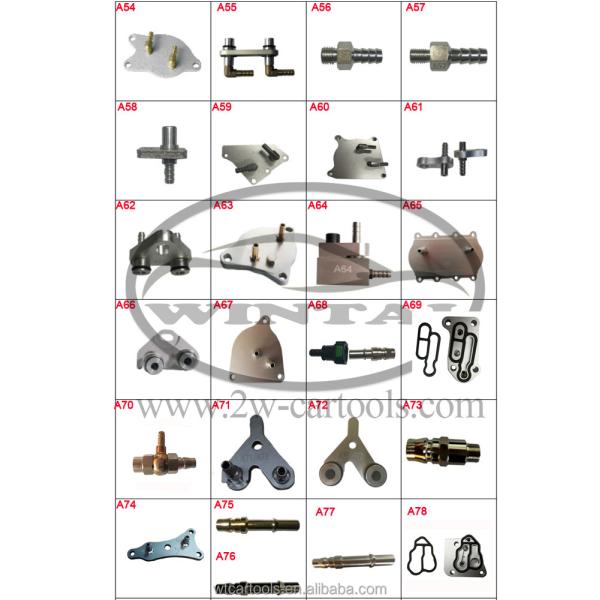 Гладкая работа 119 штук АТФ передатчик жидкости адаптер свежая алюминиевая доска