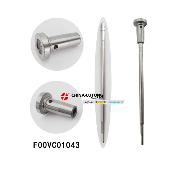 Common Rail Fuel Injector Control Valve F00VC01043 Fuel Injector Valve Set F00VC01043 for BMW 0445110047 0445110048 135377785984