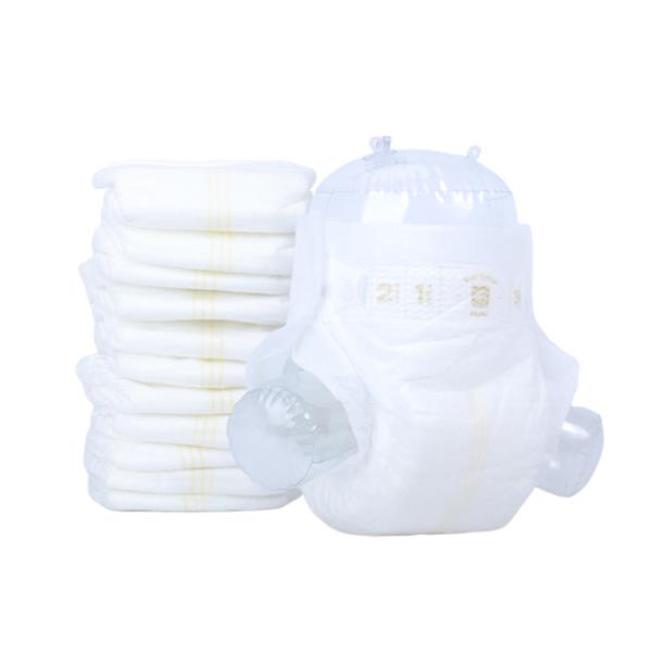 white ADL Nonwoven Topsheet Disposable Baby Diapers