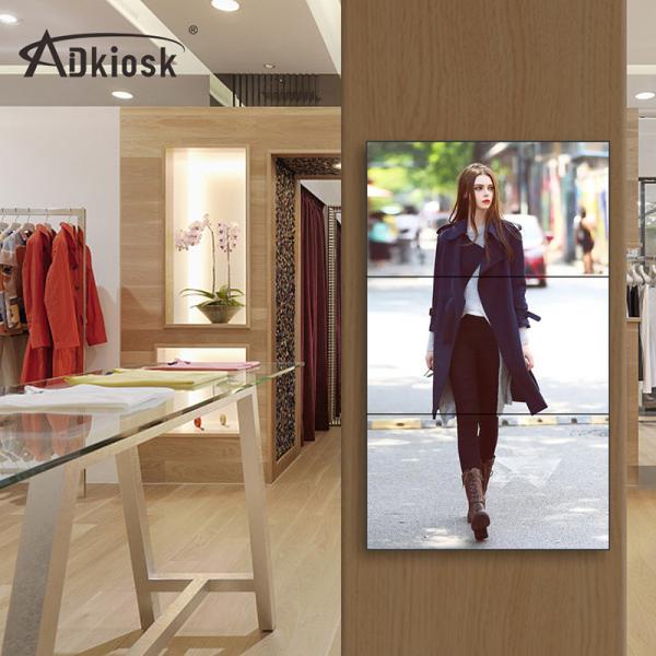 4k 55 Inch Advertising Video Wall Indoor Lcd Splicing Screen 2x2 3x3