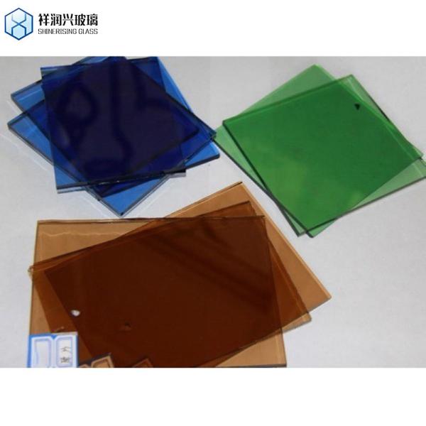 Customized Tinted Glass Professional Colored Coated Glass for Furniture Industry