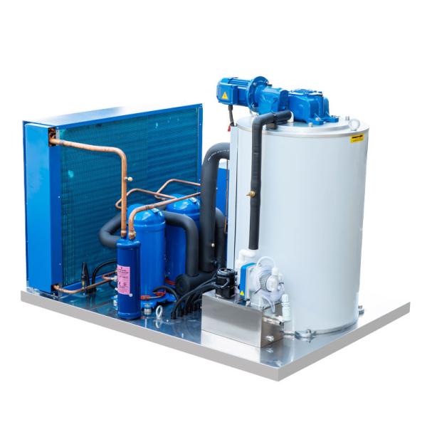 Автоматическая машина для производства чешуйчатого льда, коммерческий 1 тонна/24