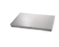 PFA579-DS300 Escala de piso    300 kg Plataforma de acero inoxidable resistente a la corrosión para aplicaciones en salas limpias