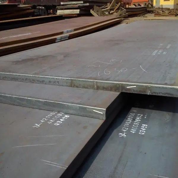 ASTM A514 Gr Q высокопрочная стальная плита с хорошей формабельностью и жесткостью